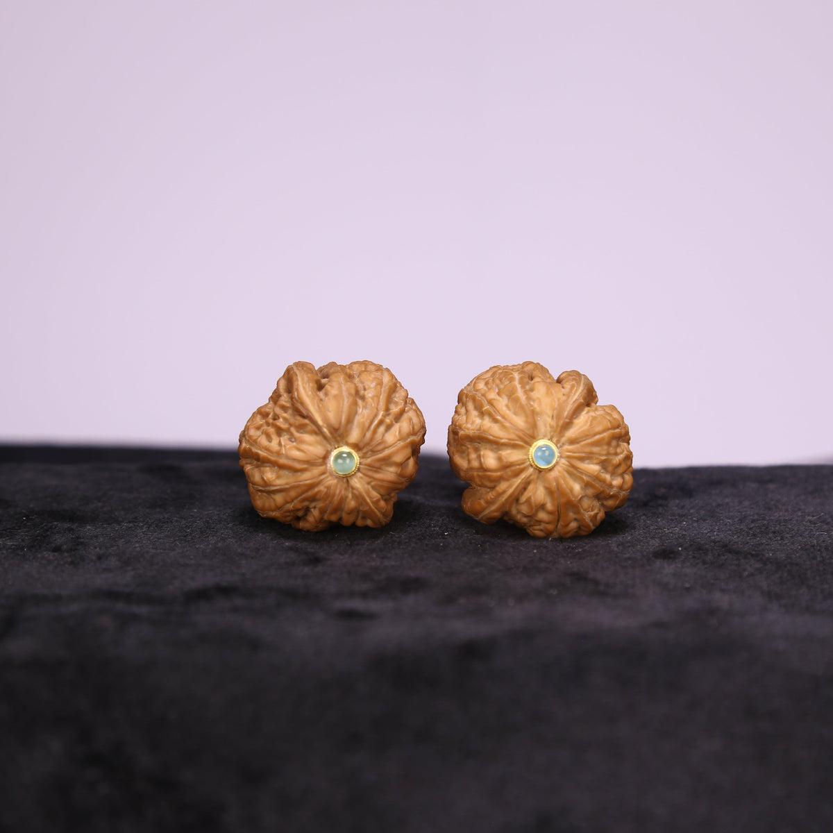 The Sculpted Vaults | Ping-Gu Yuan-Bao Walnut Set G4930