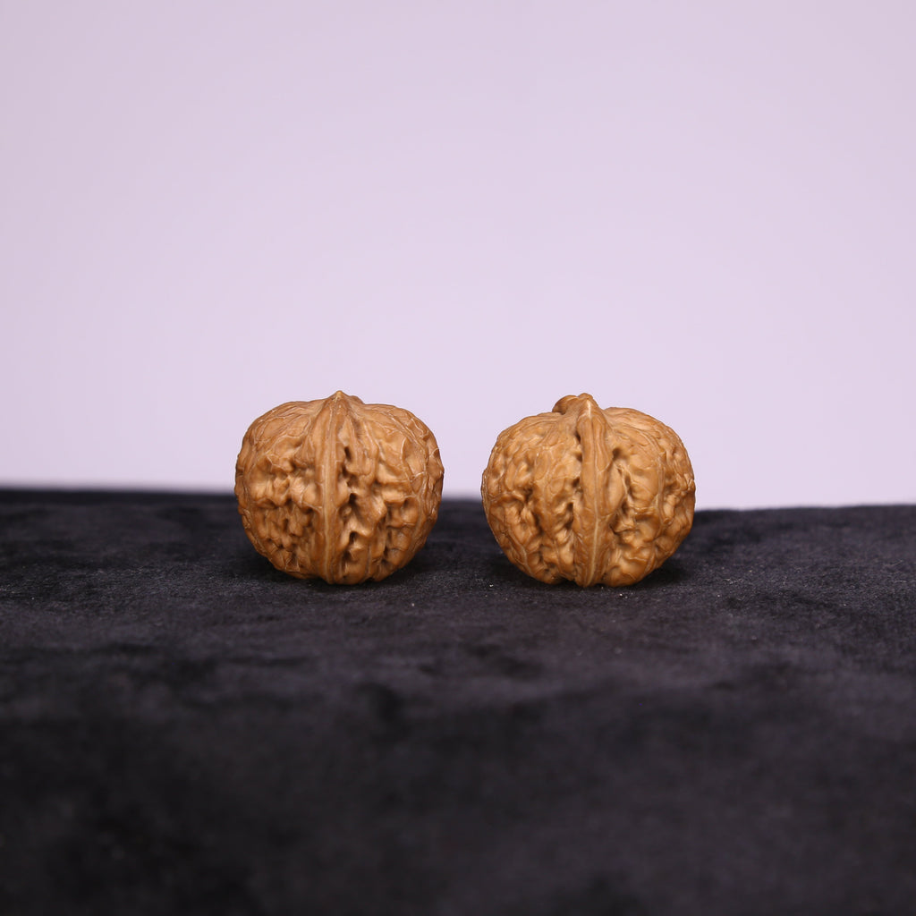 The Sculpted Vaults | Ping-Gu Yuan-Bao Walnut Set G4930