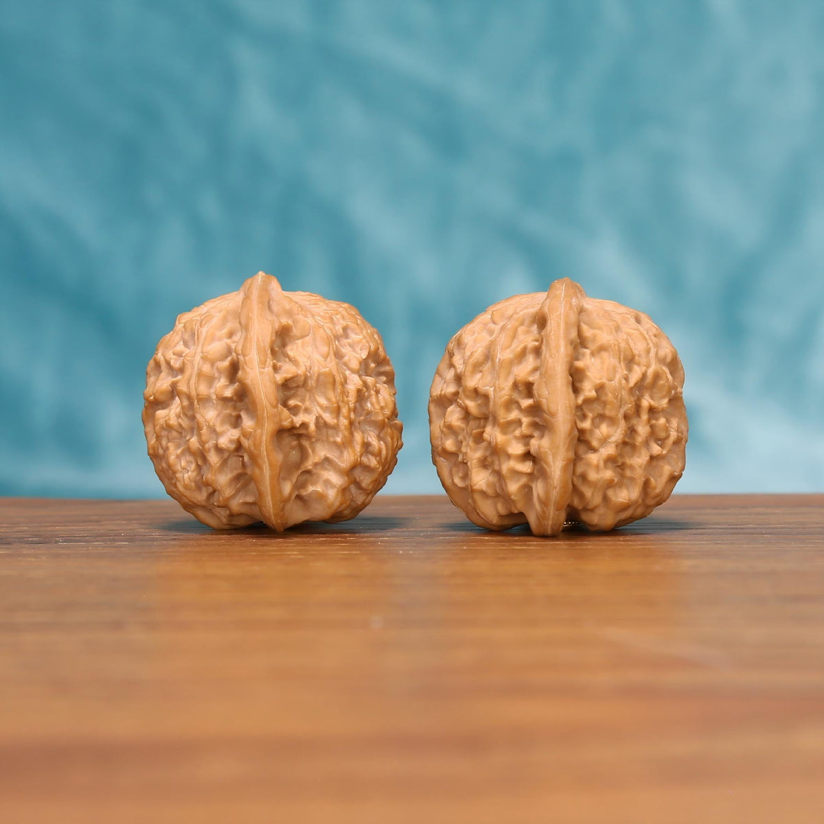 4822 Sculpted Vaults walnut duo by mistbodhi – fluid ingot ridges for tactile mindfulness