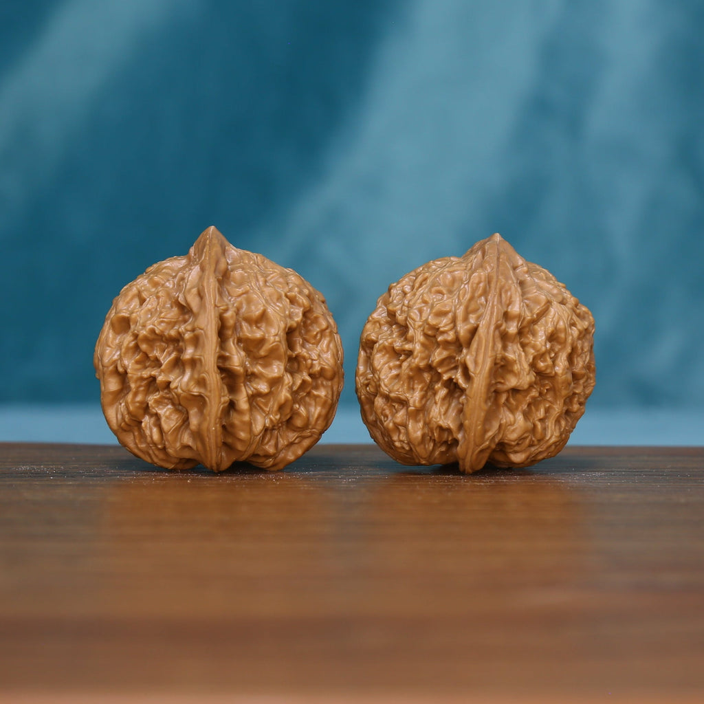 Reverse view of the 6180 Braided Crest wenwan walnut pair
