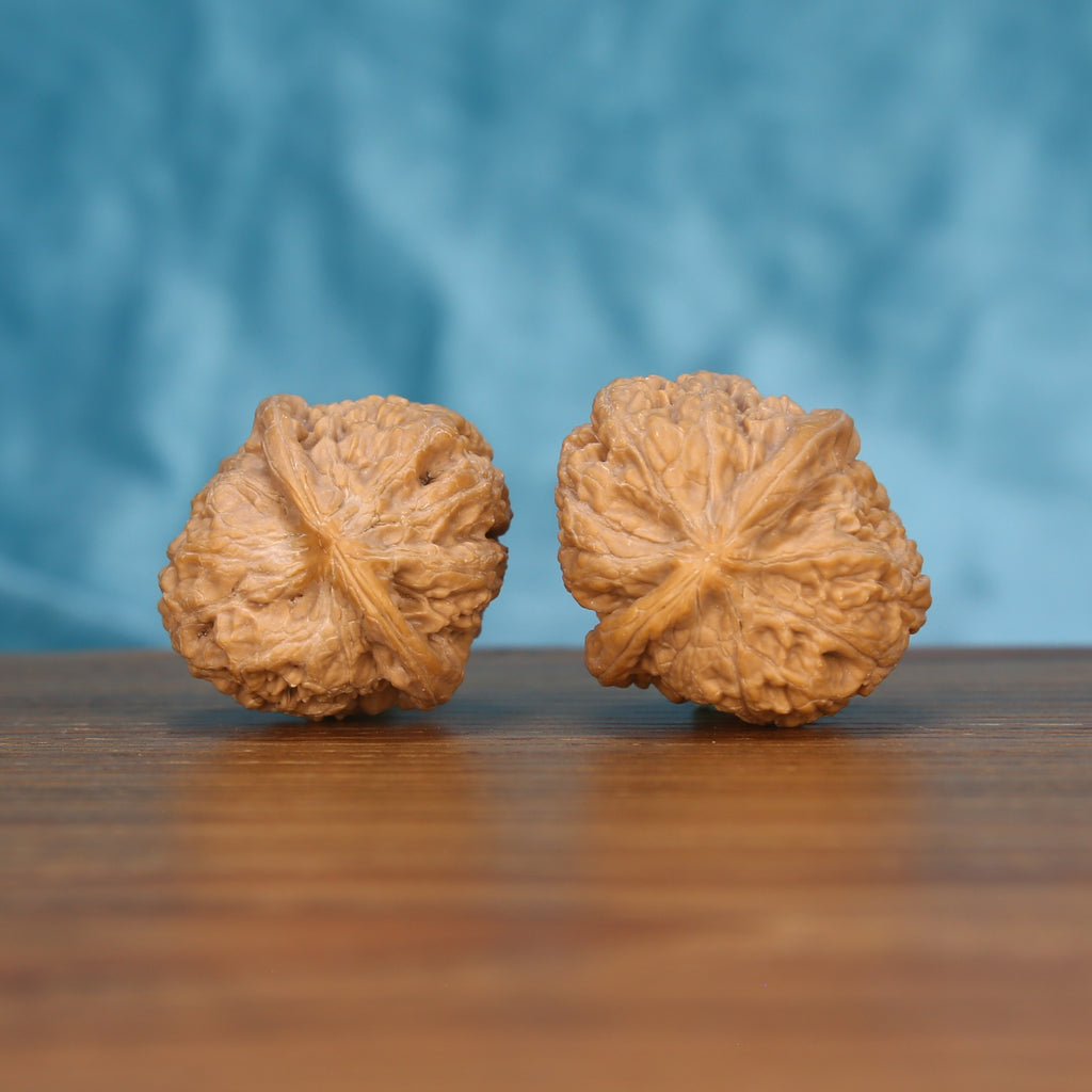 The Frontier Crest Spheres | Xi-Bei-Jiang-Jun-Bang Walnut Set 5513