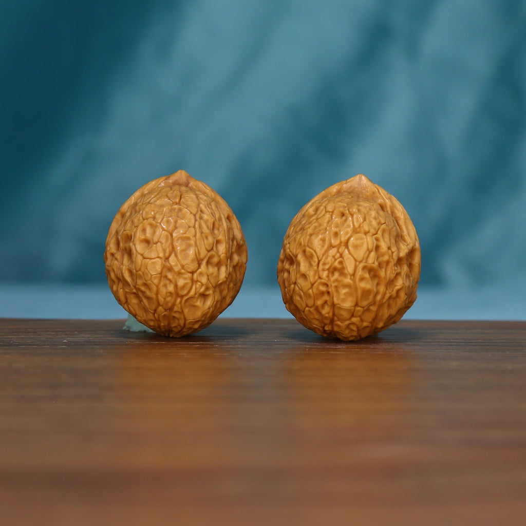 Opposite side view of the 163 wenwan walnut pair
