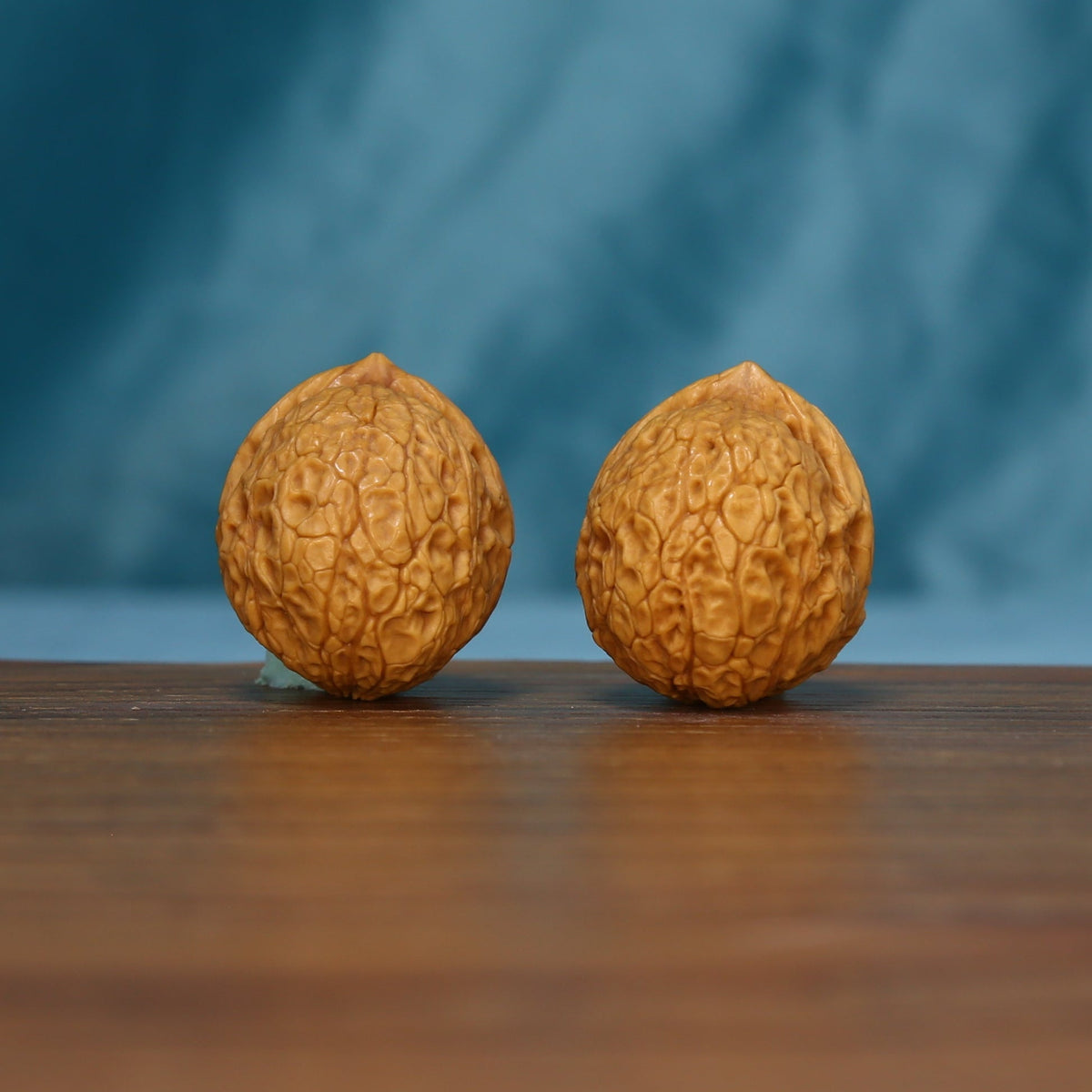 Opposite side view of the 163 wenwan walnut pair
