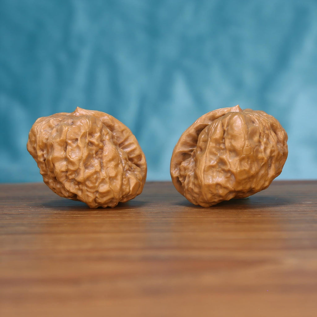 Yi-Dao-Jin walnut set on rosewood tray – 2.5g untamed organic variance botanical artifacts by mistbodhi
