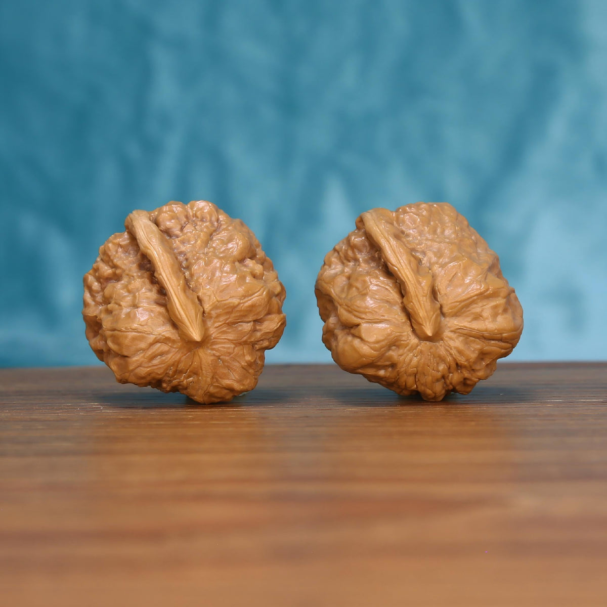 W7570 Yi-Dao-Jin walnut close-up – towering singular ridge and concentrated pressure point massage

